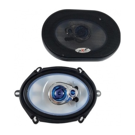 juego de bocinas dxr 5x7 3 vias 400w