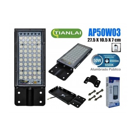 luminaria alumbrado led 50w ap50w03