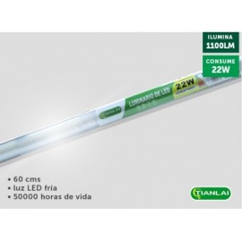 luminaria de led 22w t8 tlrg28