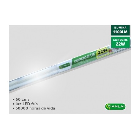 luminaria de led 22w t8 tlrg28