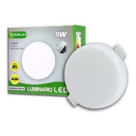 luminaria led 9w s26w09 tianlai empotrable