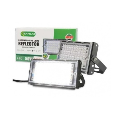 luminario de leds reflector 50w llr-014