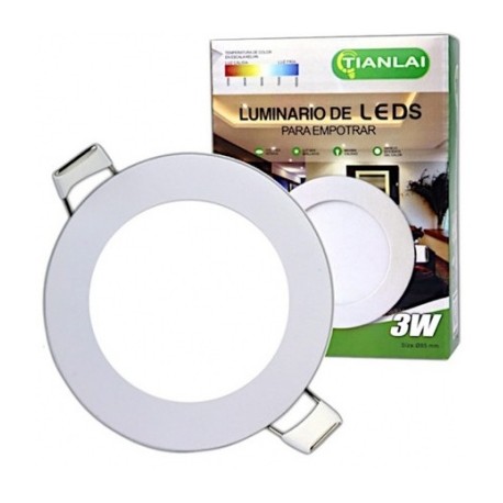 luminario led 3w tlpf-01