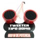 juego de tweeters domo 1 200w rojo
