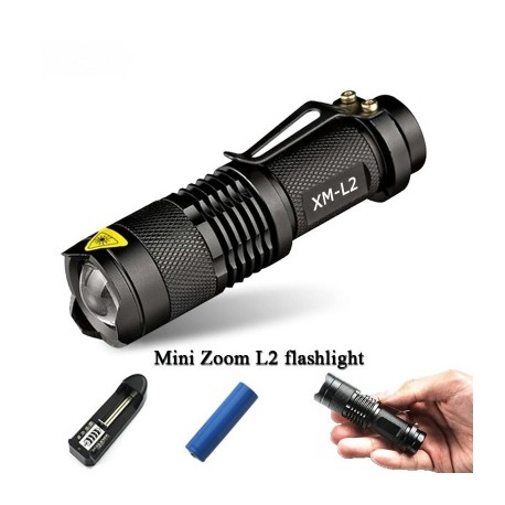 lampara mini negra luting 808-6
