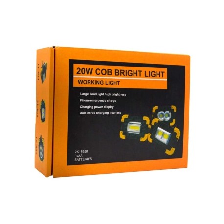 lampara recargable 20w hl-lam5619