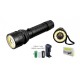 linterna recargable aluminio 3w 250 lumen