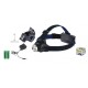linterna recargable aluminio cabeza afocable 8w