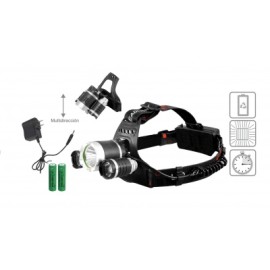 linterna recargable alumino cabeza 10w 2853 lion