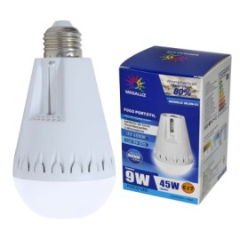 foco recargable 9w em03w9