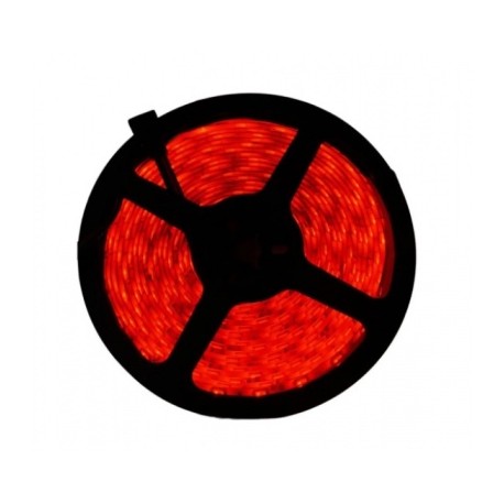 tira led 5 mts color rojo