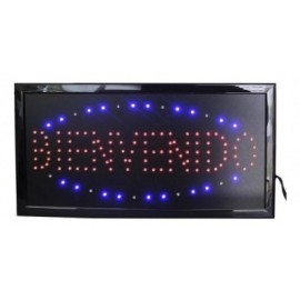 anuncio luminoso bienvenido radox