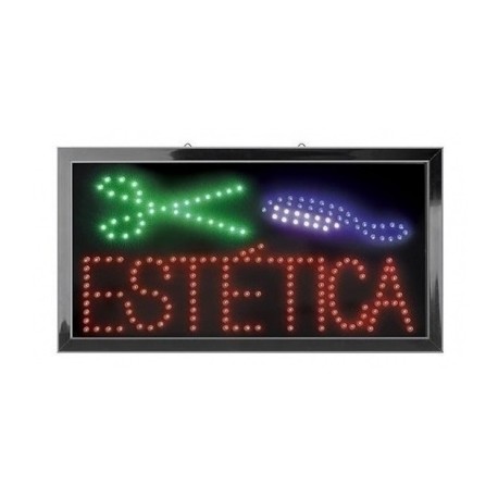 anuncio luminoso estetica radox