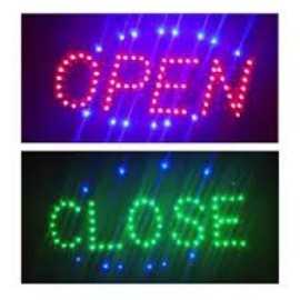 anuncio luminoso open radox 246-445