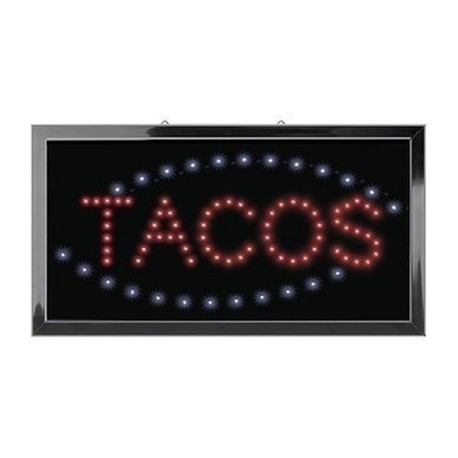 anuncio luminoso tacos radox