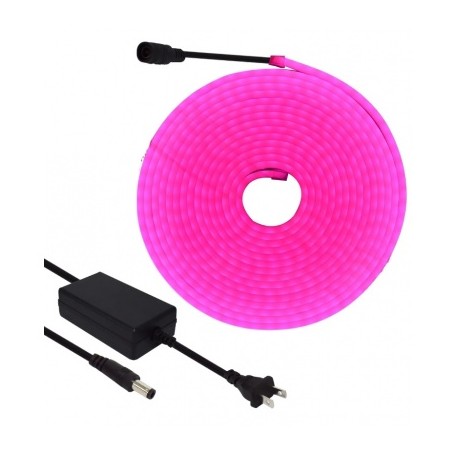 tira neon rosa 5 metros