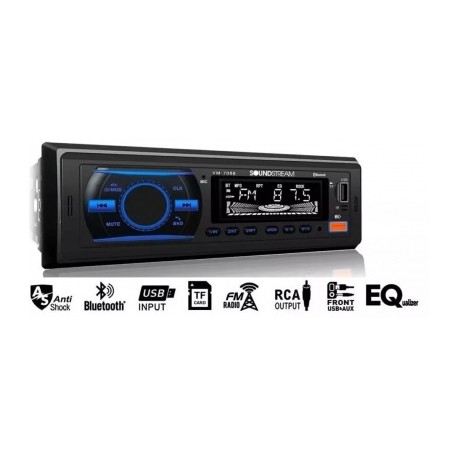autoestereo bluetooth 1 din sd aux soundstream