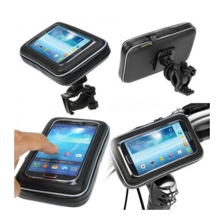 soporte para celular en bicicleta estuche weather resistant