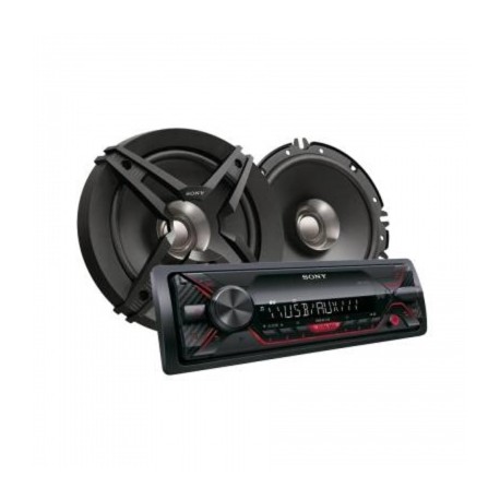 autoestereo con bocinas sony dsx-a110u