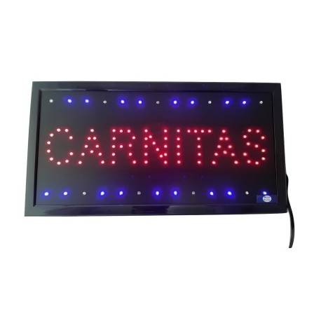 Anuncio Luminoso Carnitas