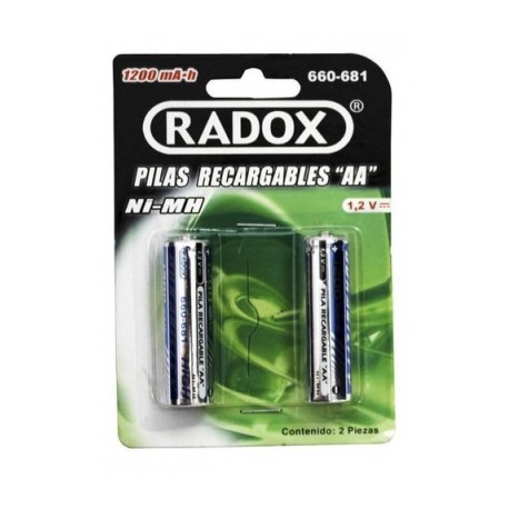 Baterias Aa Recargables 1200mah Paquete De 2 1200 mah