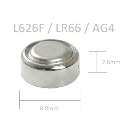 bateria alcalina 1.5v boton 377a ag4