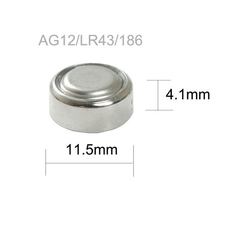bateria alcalina 1.5v boton 386a ag12