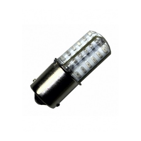 foco led 1 polo blanco base s25