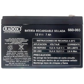 bateria recargable sellada 12v 7a