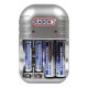 cargador de pilas radox