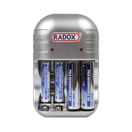 cargador de pilas radox