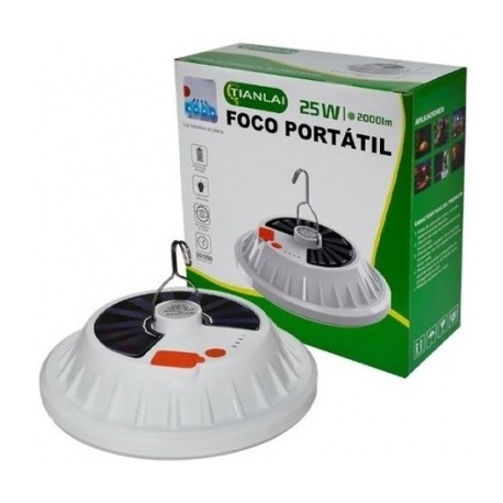 foco emergencia solar 25w mlem-24