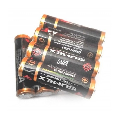 paquete 4 baterias aa sumex