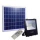 Lampara led 50w con panel solar y sensor de movimiento