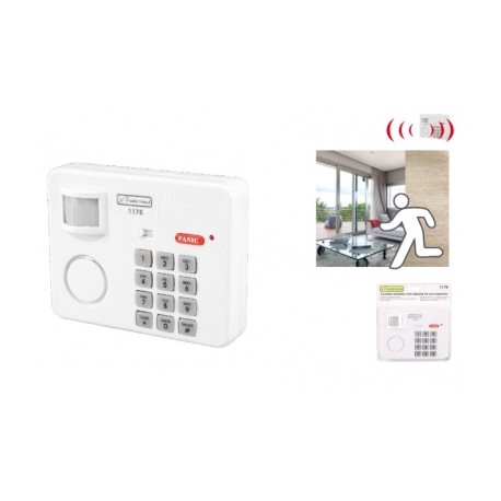 alarma sonora con sensor de movimiento