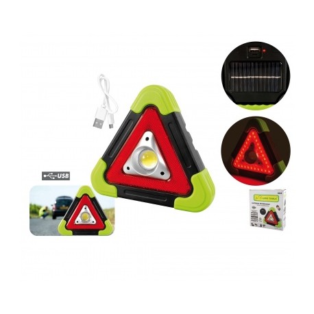 linterna recargable solar emergencia 5w