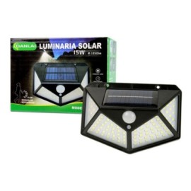 luminaria led con panel solar 15w ls15w26