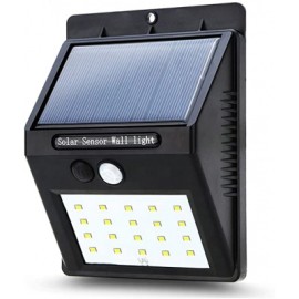 Luminaria led solar 20 led
