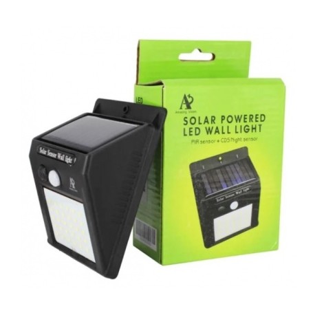 luminaria led solar 20 led sensor heng lian