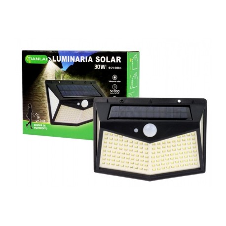luminaria led solar 30w lsw-56 ls30w51