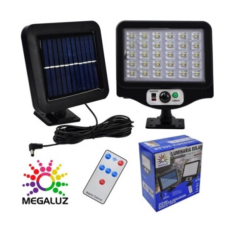 luminaria solar 20w lsw-68