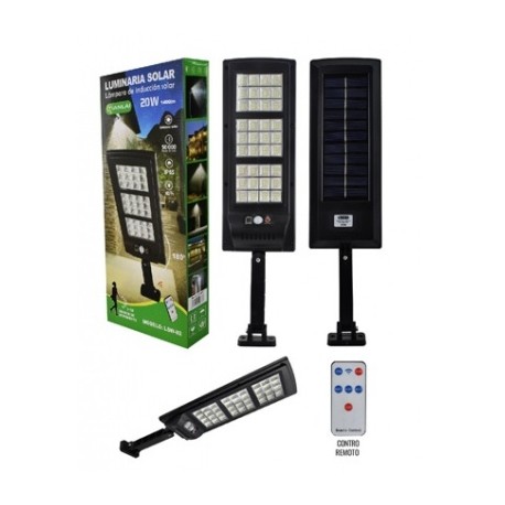 luminaria solar 20w lsw-92