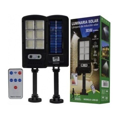 luminaria solar 30w lsw-82