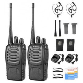 par de radio walkie takies baofeng