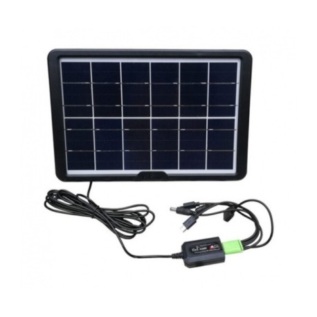 panel celda solar 8w con cable cl-680 cc lamp