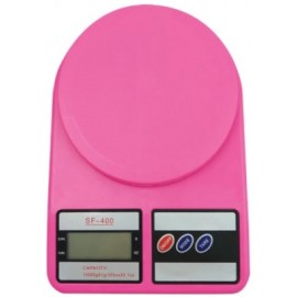 bascula de cocina 10 kilos sf-400 fucsia fusia