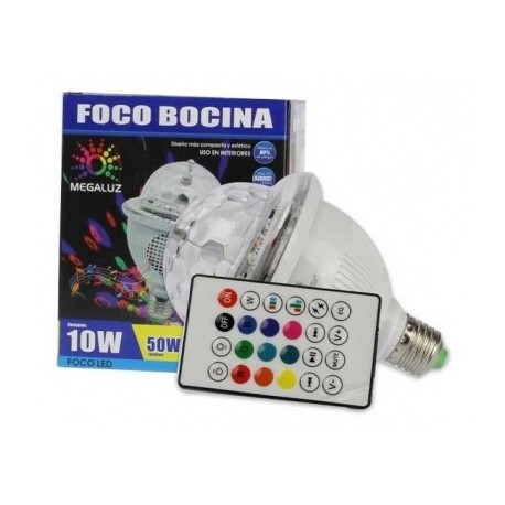 foco bocina con control 10w vl-005 vl-044
