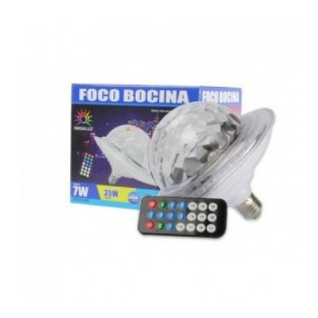 foco bocina rgb 7w vl-003 vl-042