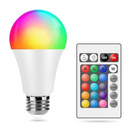 foco led rgb 9w con control tlbm-19