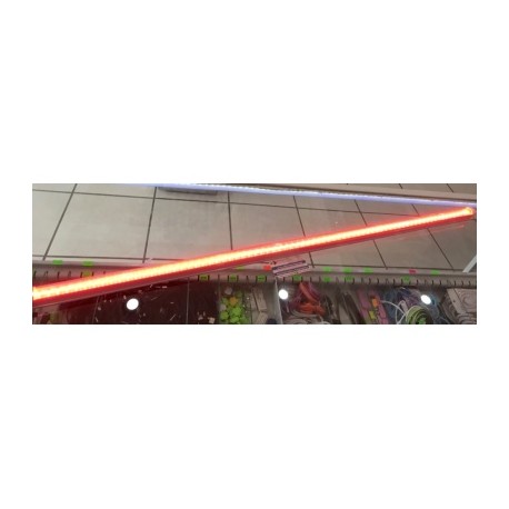 Lampara De Led Integrada 20W 1.20m Rojo